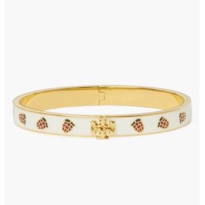 Authentic Tory Burch Kira Ground Off Enamel Bracelet